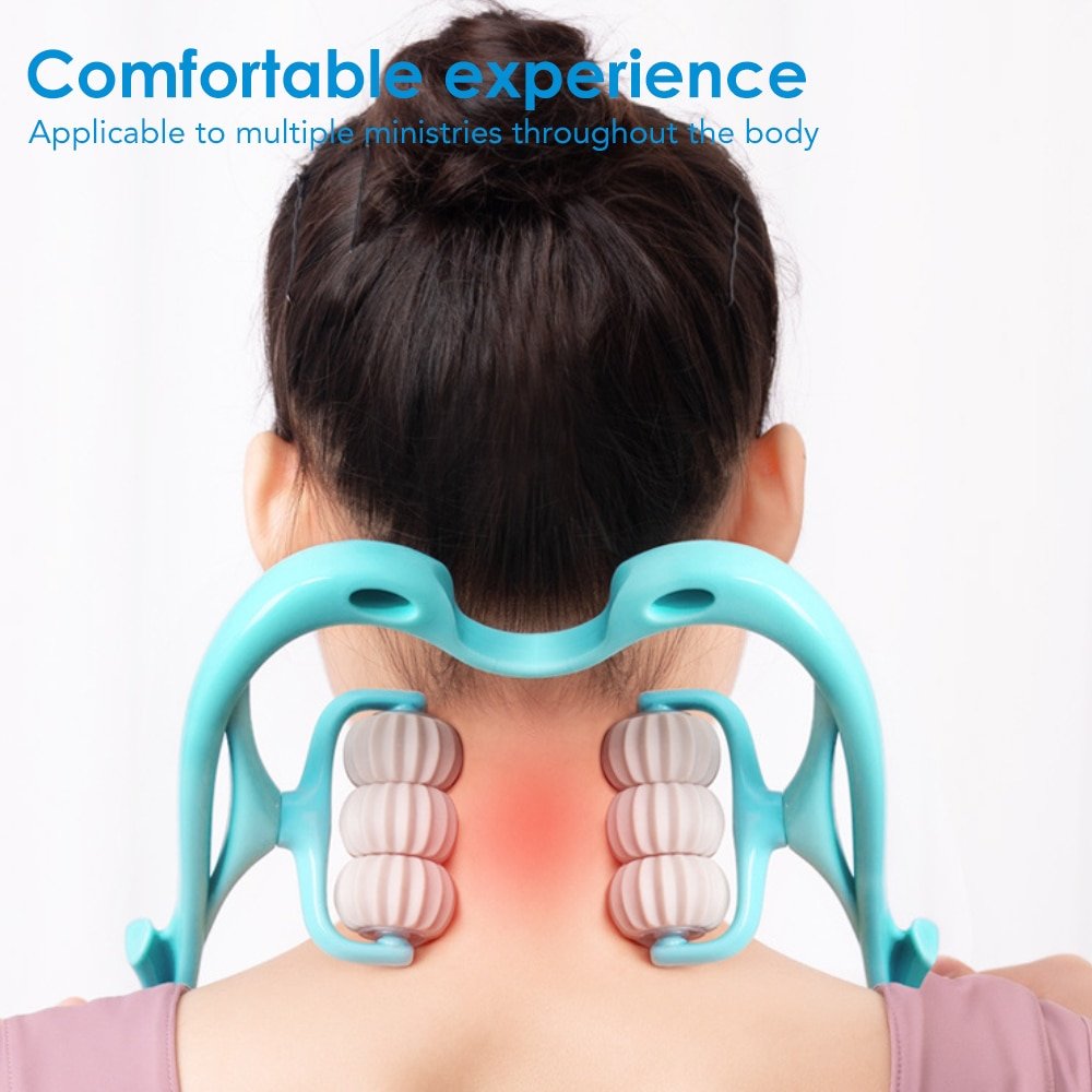 RelaxEase Nackenmassagegerät | Effektive Schmerzlinderung für entspannte Nackenmuskulatur