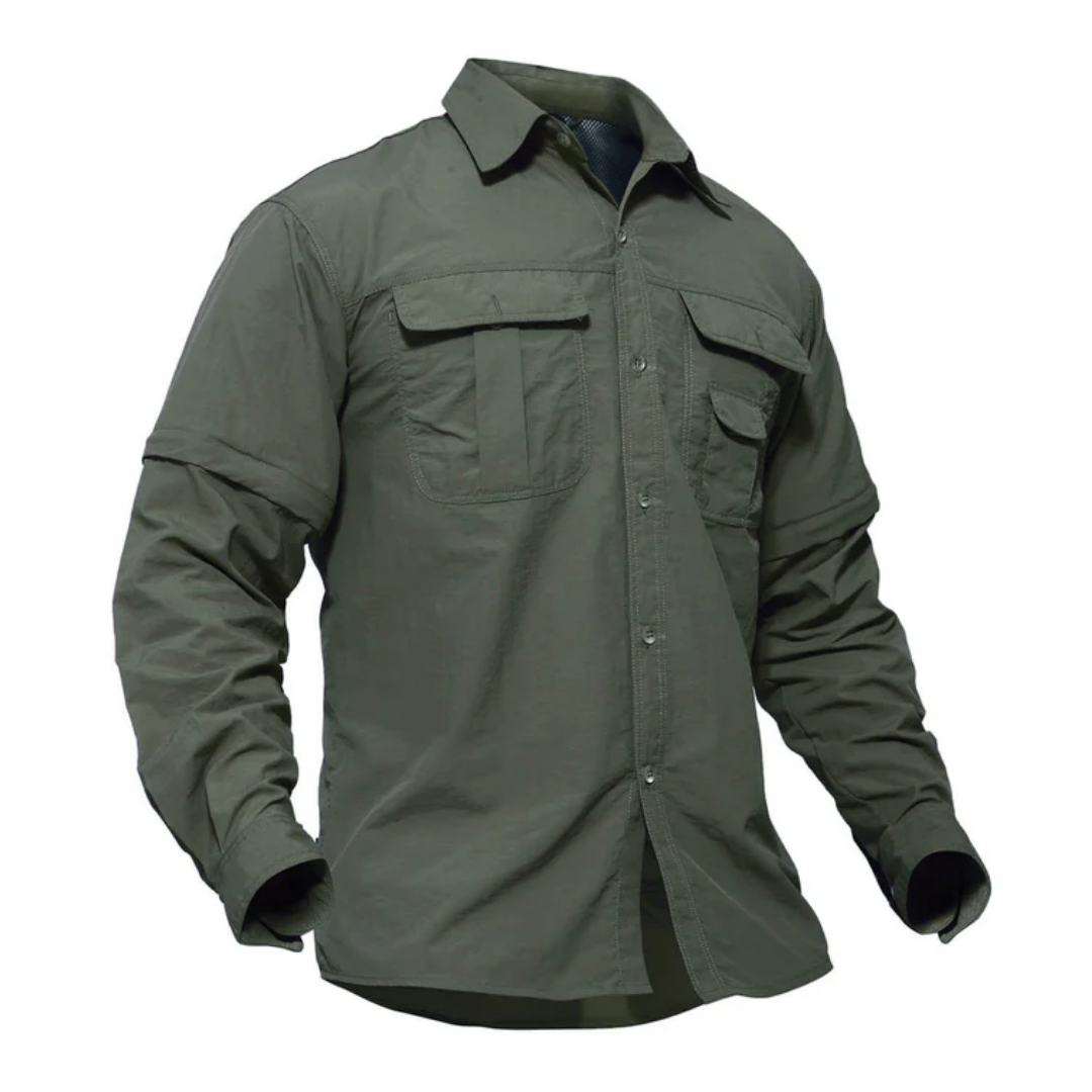 FlexWear Shirt mit abnehmbaren Ärmeln – 2-in-1 Komfort für jede Gelegenheit