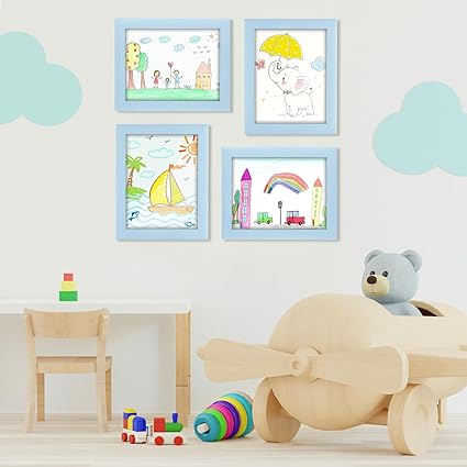 ArtNest Magnetischer Rahmen | Kreative Displaylösung für Kinderkunstwerke