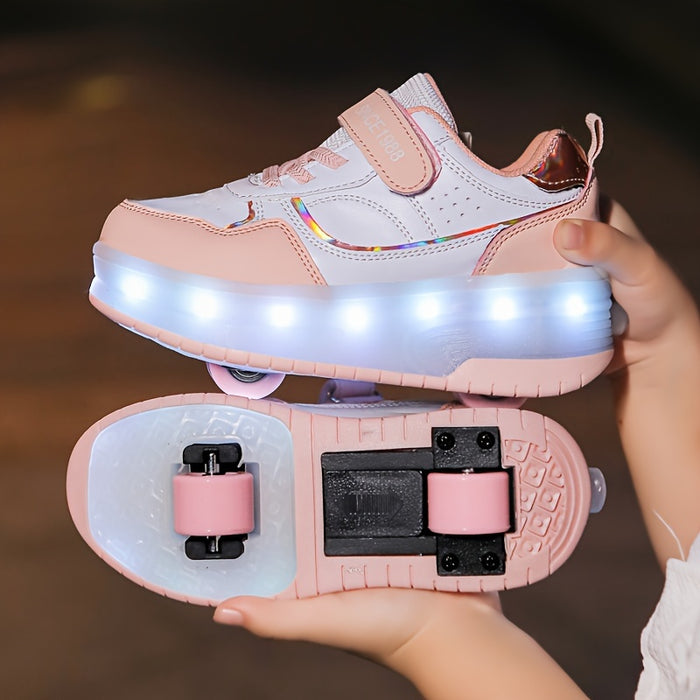 FlashRider – Lichtspektakel Roller Sneakers für Kinder