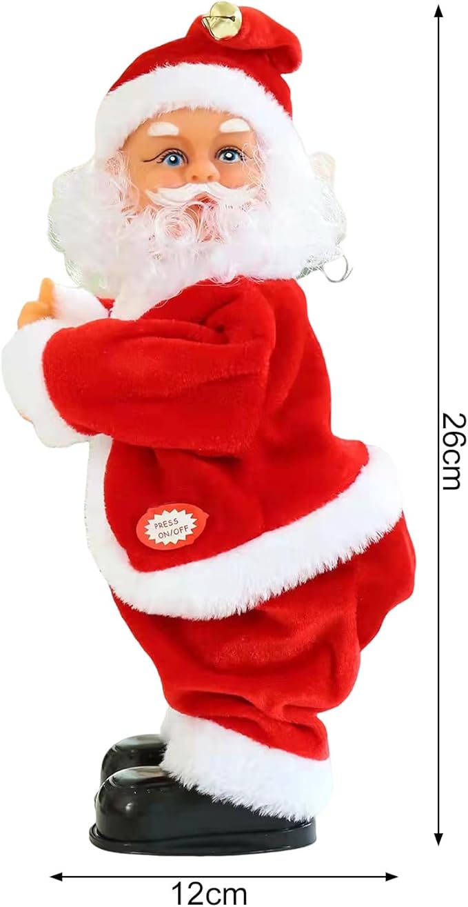 Wackelnder Weihnachtsmann mit Nacktem Hintern – Lustige Weihnachtsdekoration