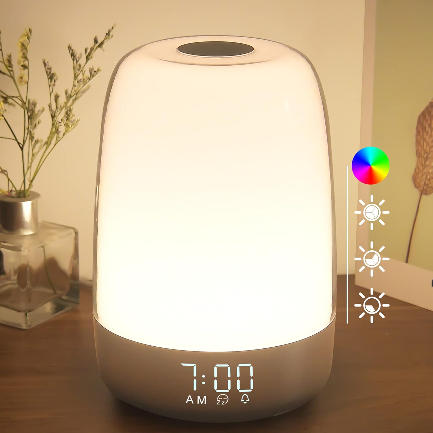 Aurora Wecklicht | Sonnenaufgang & Sonnenuntergang | USB-C Aufladbar