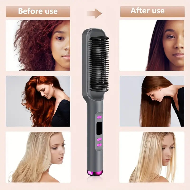 SilkStraight Kamm | Multifunktionales Glätteisen