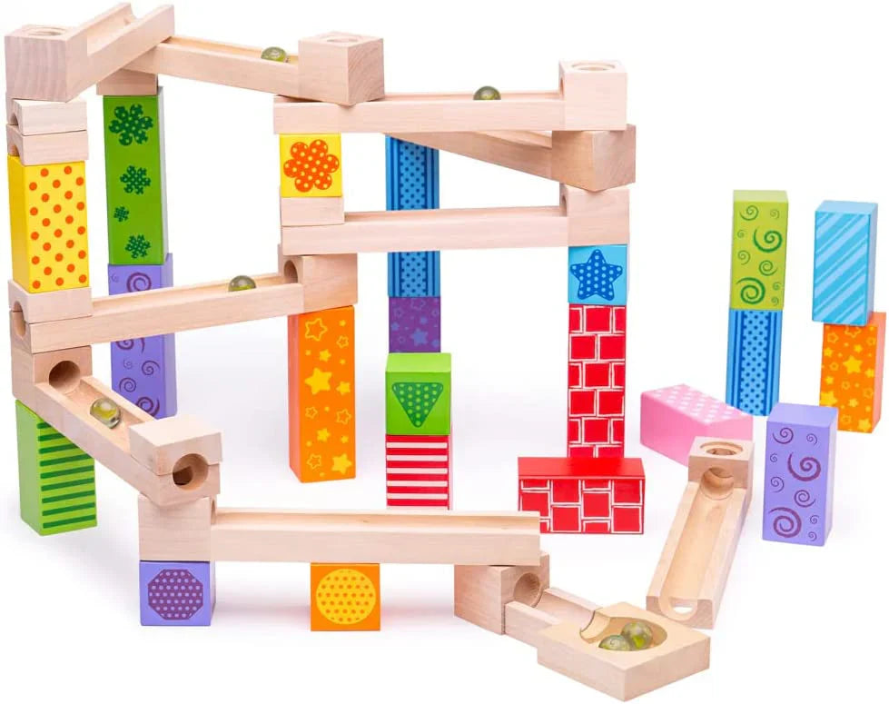 Endloser Bau-Spaß Murmelbahn Set für kreatives Spielen