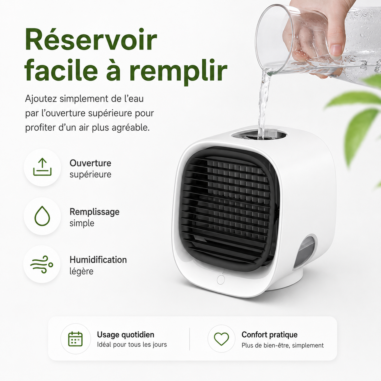 Luftkühler und Luftbefeuchter 2-in-1 – Für ein optimales Raumklima