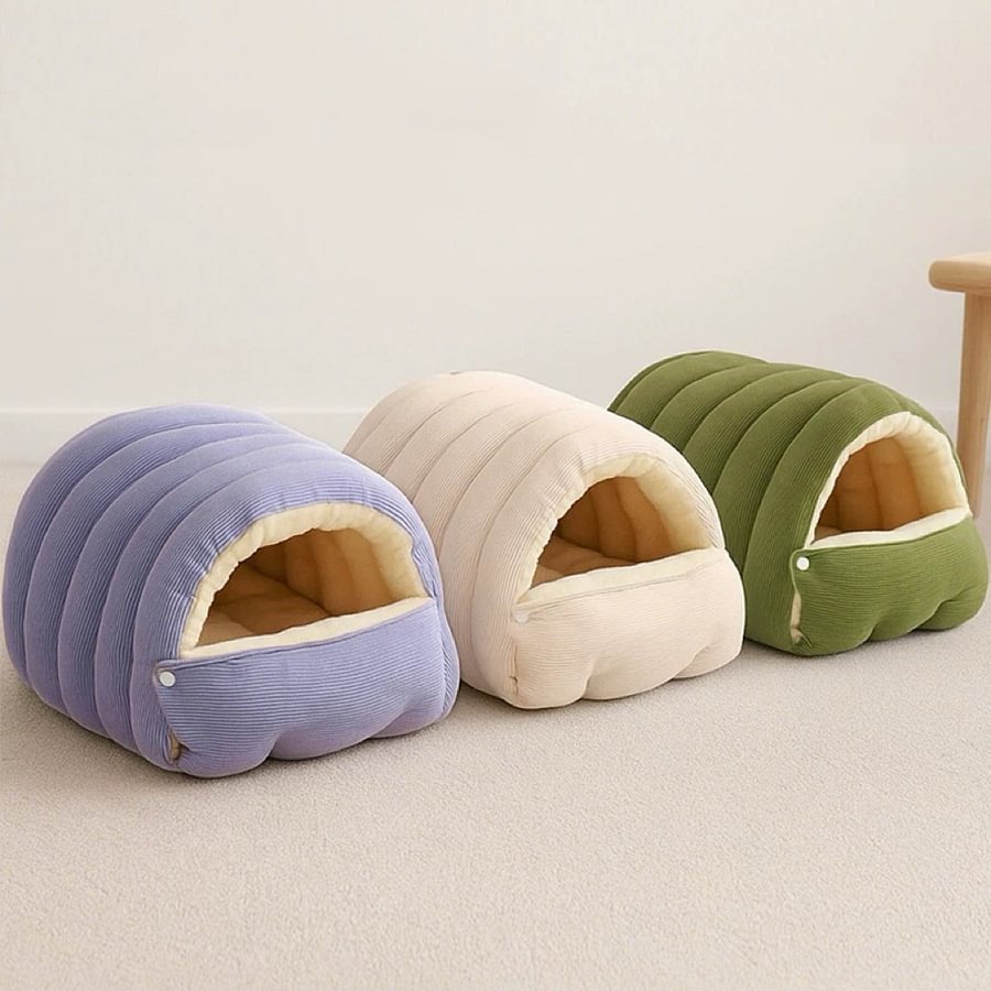 PawCozy | CutyPet Winterjacke Gemütliches Weiches Tierbett