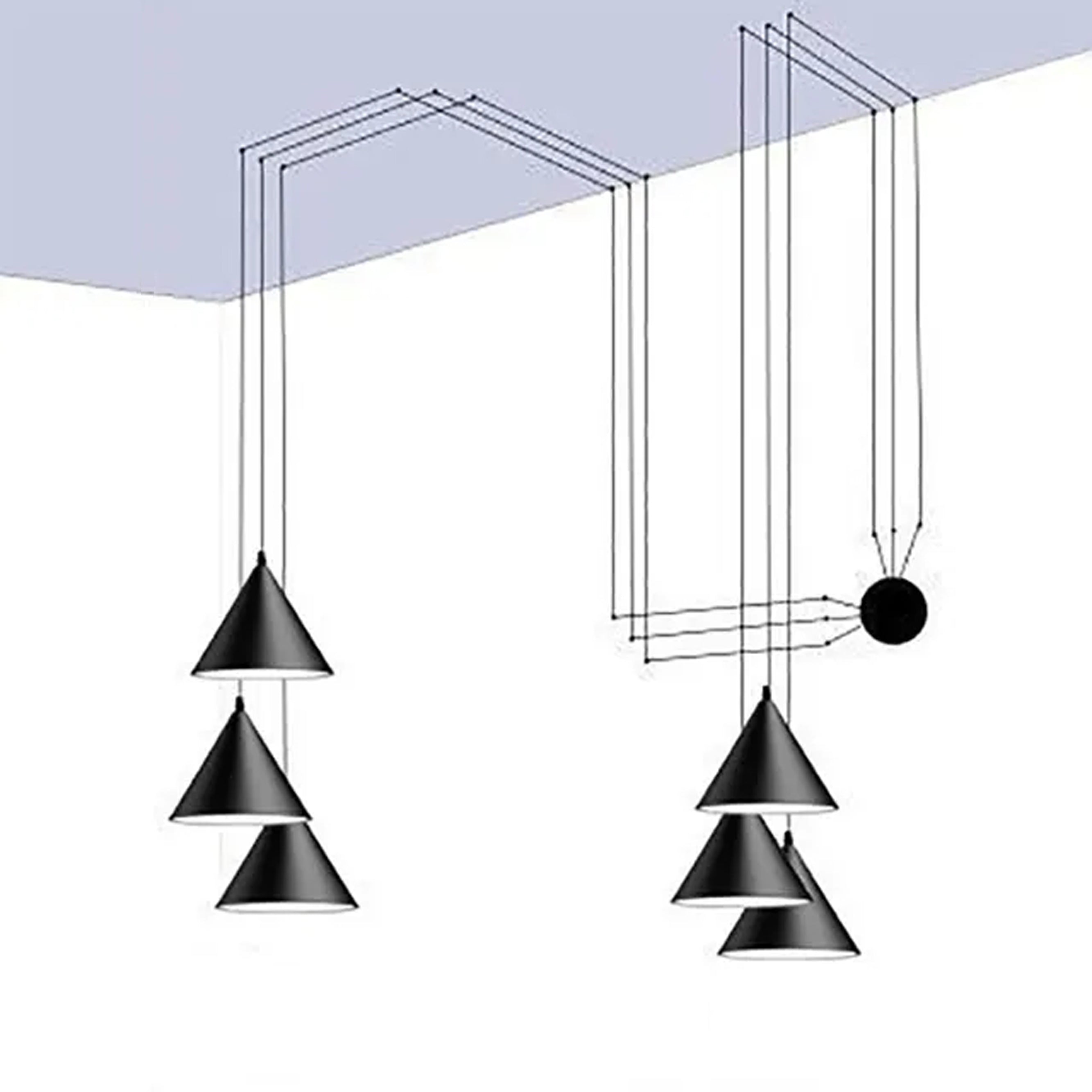 Frendorf | Moderne Pendelleuchte | Minimalistisches Metall Design