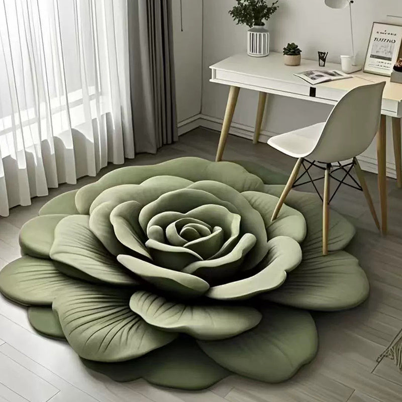 FloraLux Elegante Fußmatte | Plüschkomfort mit Diatomit für schnell trocknende Eleganz