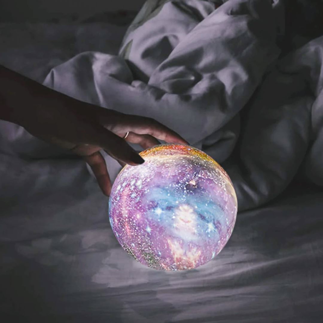 Asteria | Drahtlose 3D Mondlampe