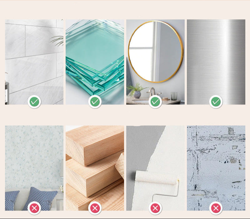Opalys | Aufbewahrungsgitter mit Saugnapf – effiziente Entwässerung – elegantes Design