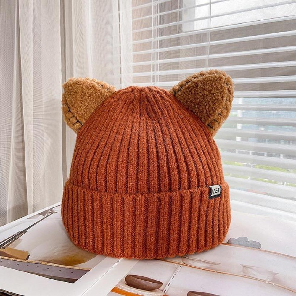 Katzenohr Wintermütze CosyCharm – Weiche Strickmütze für Damen mit verspieltem Design
