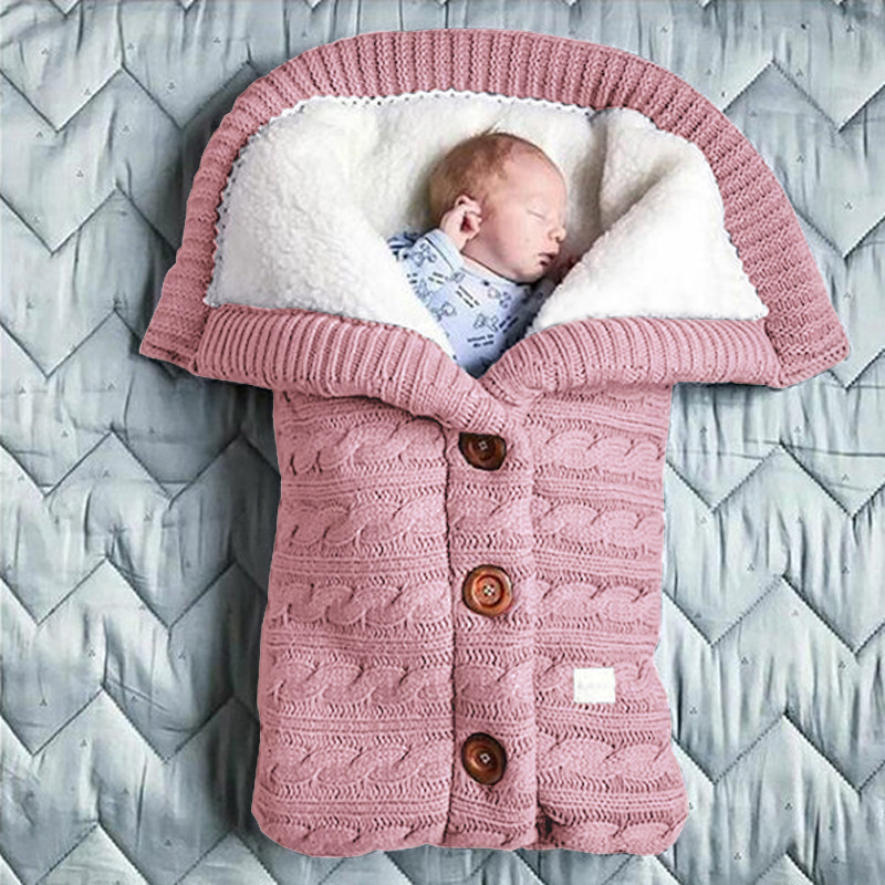 Weicher Gefütterter Babyschlafsack mit Kapuze für Bequeme Nächte