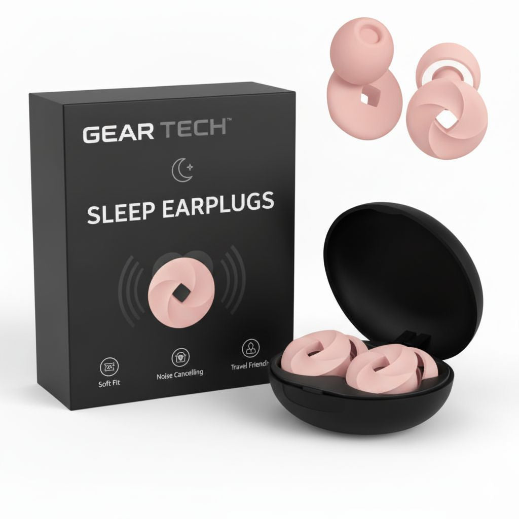 SlumberNest Ohrstöpsel Schlaf für ganztägigen Komfort 33 dB Geräuschreduzierung