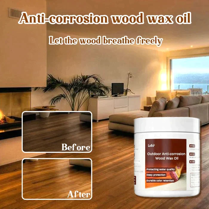 TimberShield | Holzschutzmittel mit Bienenwachs