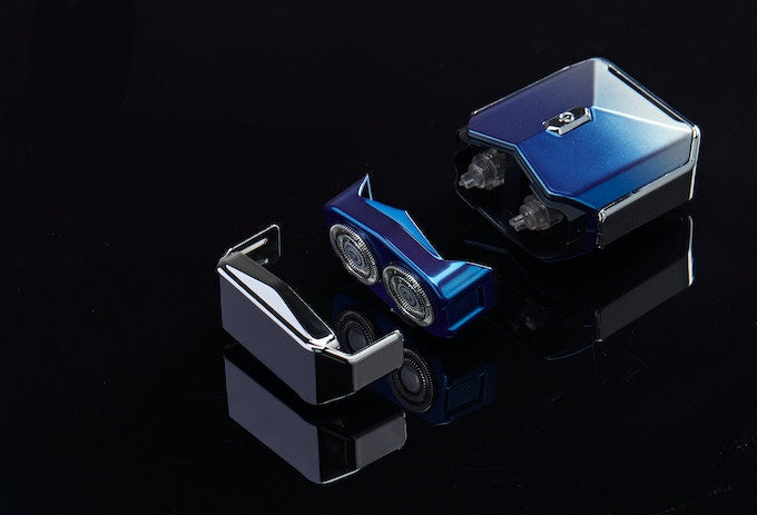 LuxRazor Elite Reisrasierer | Kompaktes magnetisches Design für müheloses Rasieren unterwegs