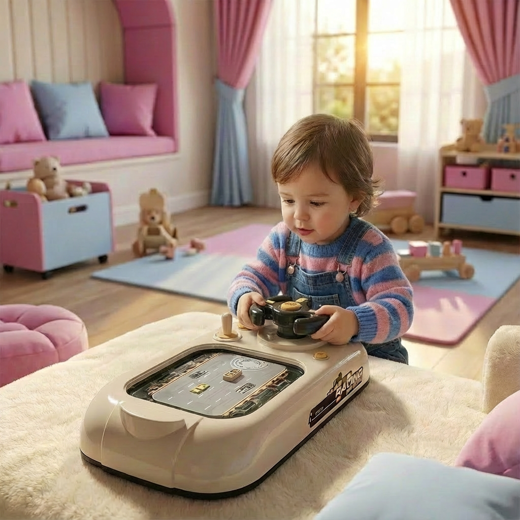 Abenteuerliches Rennspielset für Kinder