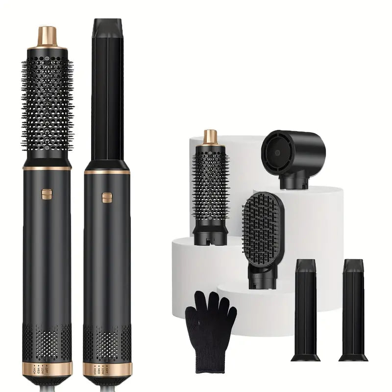 ProStyler 5-in-1 Haarstyling Set - Föhn, Lockenstab und Glättbürste
