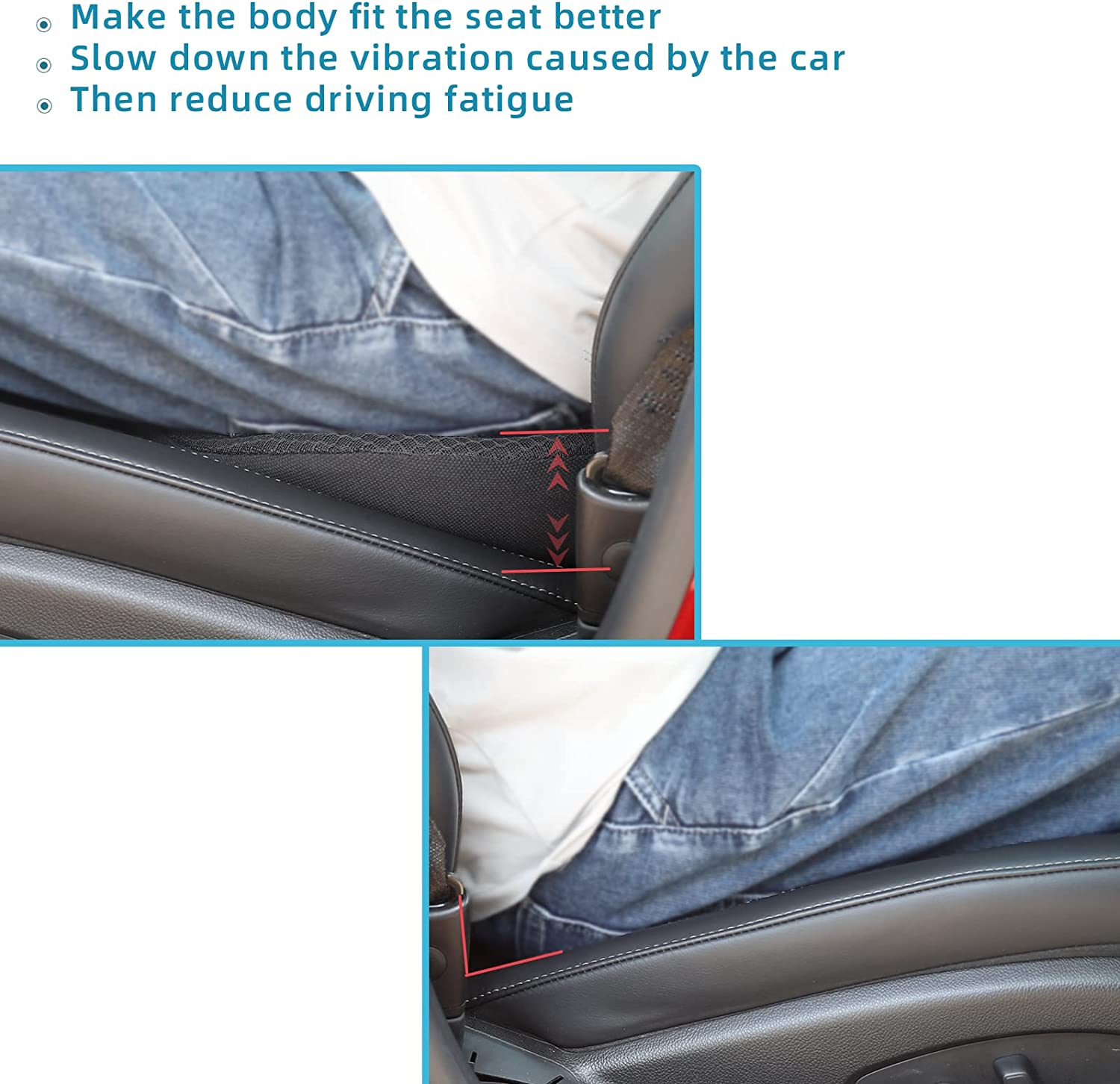 Auto-Sitzkissen für Erwachsene