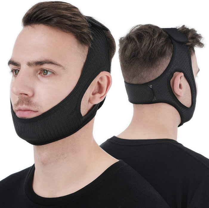 SnoreGuard - Bequeme Kinnband für einen ruhigen und erholsamen Schlaf