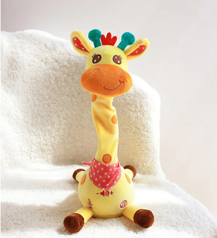 Giraffe Groove Plüschspielzeug | Weicher und kuscheliger Begleiter für endlosen Spielspaß