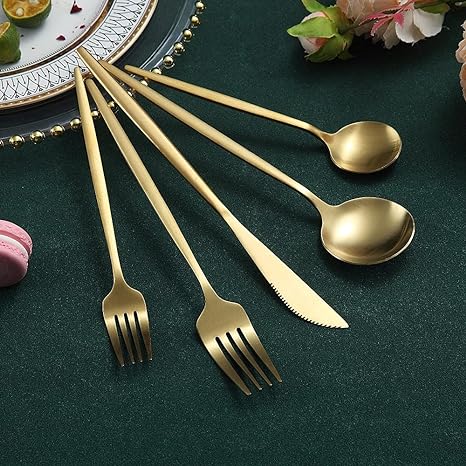 Minimalistisches Edelstahl Besteck Elegante Einfachheit