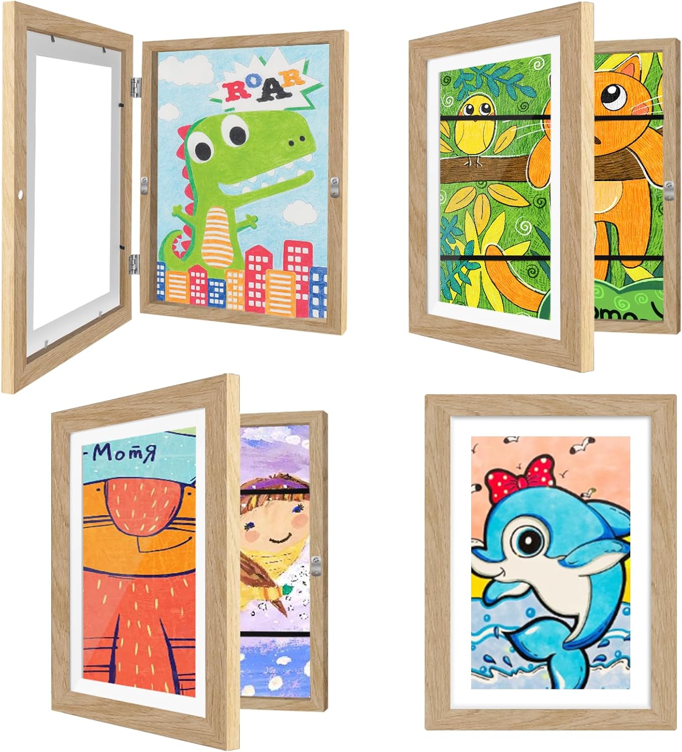 ArtNest Magnetischer Rahmen | Kreative Displaylösung für Kinderkunstwerke