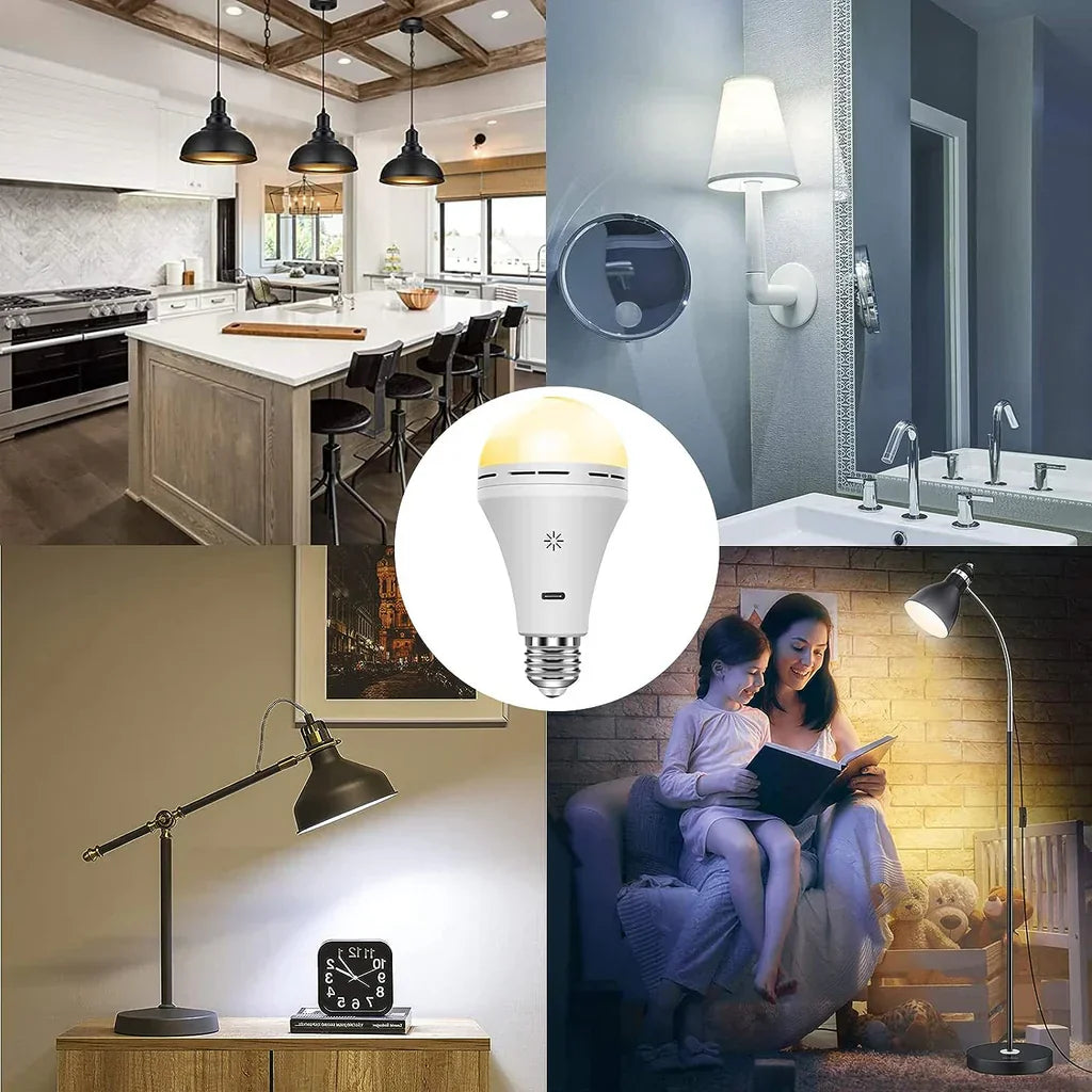 FlexiGlow - Drahtlose USB Aufladbare LED Lampe