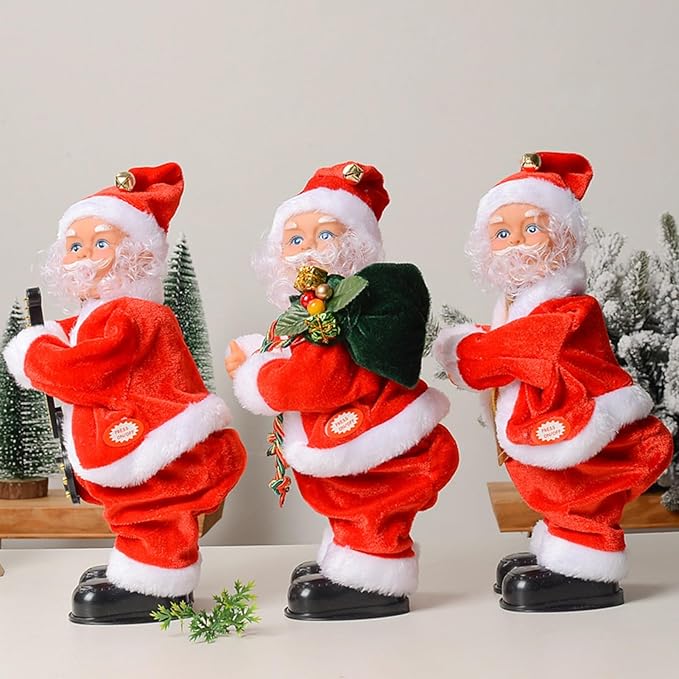 Wackelnder Weihnachtsmann mit Nacktem Hintern – Lustige Weihnachtsdekoration