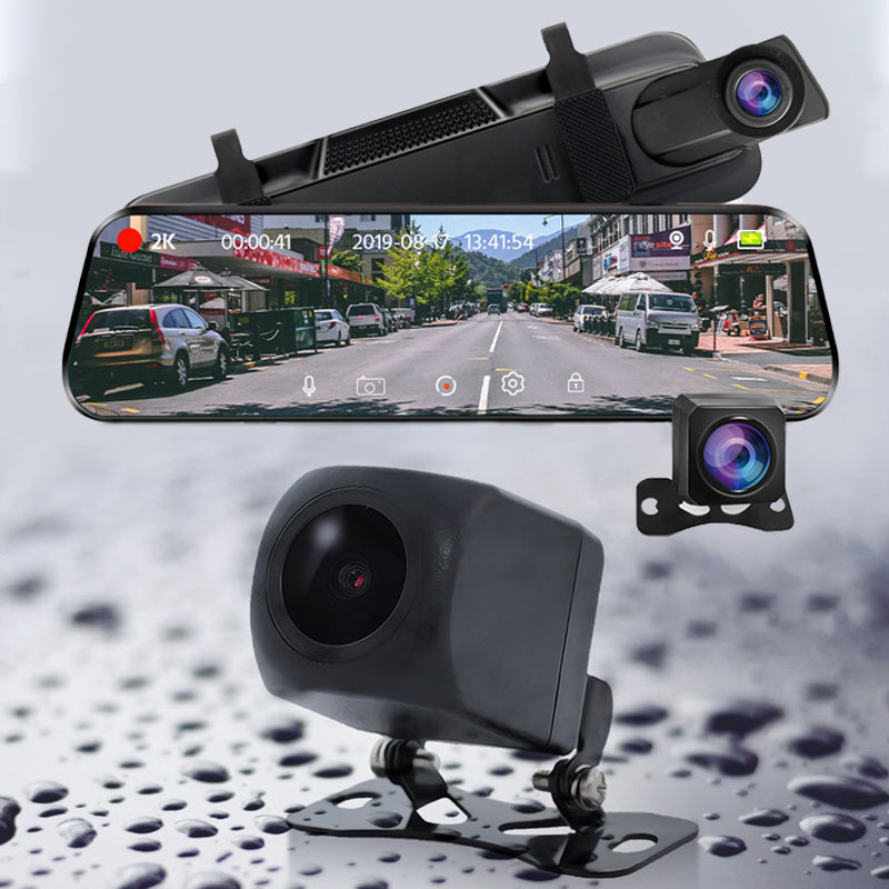LuxAuto Elite 10" HD Touchscreen Recorder | Multifunktionaler Auto-Recorder mit fortschrittlichen Funktionen