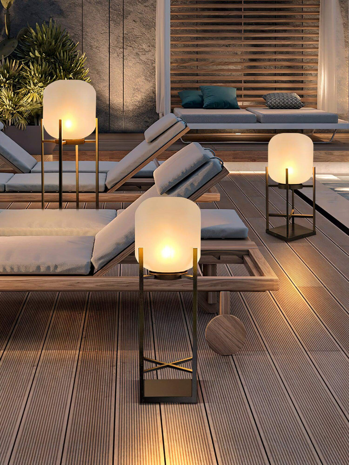 Solar Stehlampe für den Außenbereich – Nachhaltige Stimmungsbeleuchtung für Garten und Terrasse