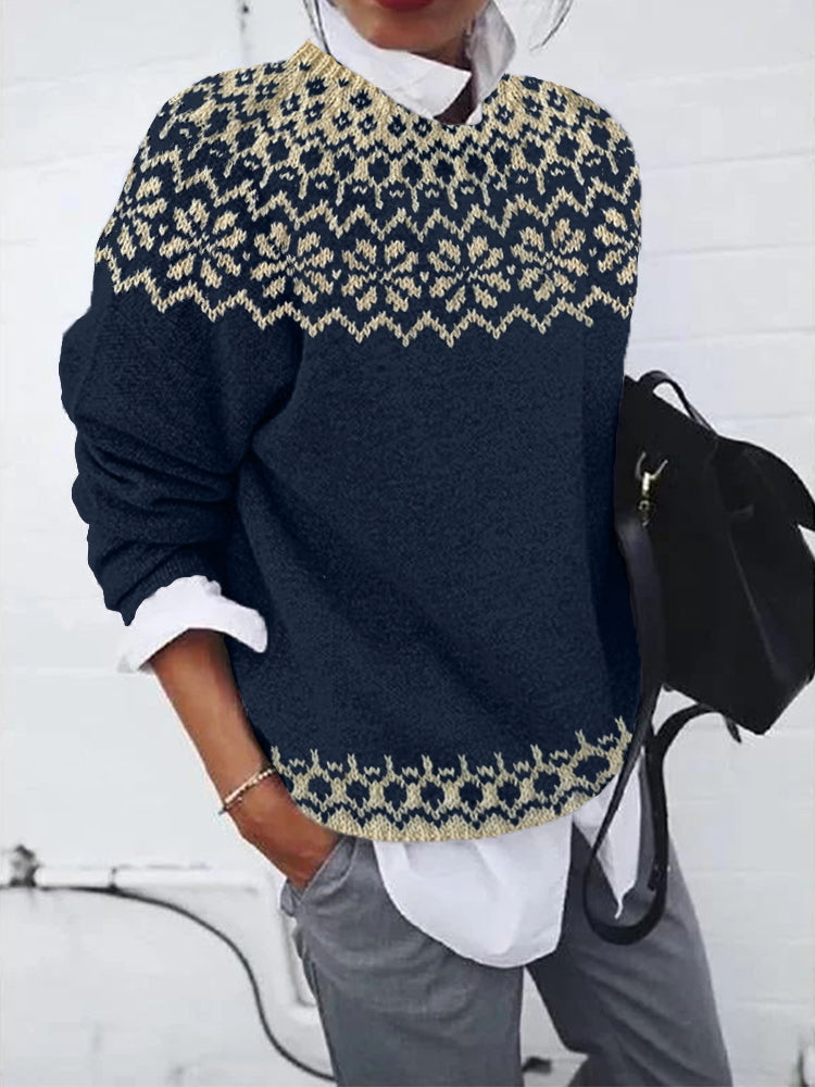 Klassischer Vintage Pullover
