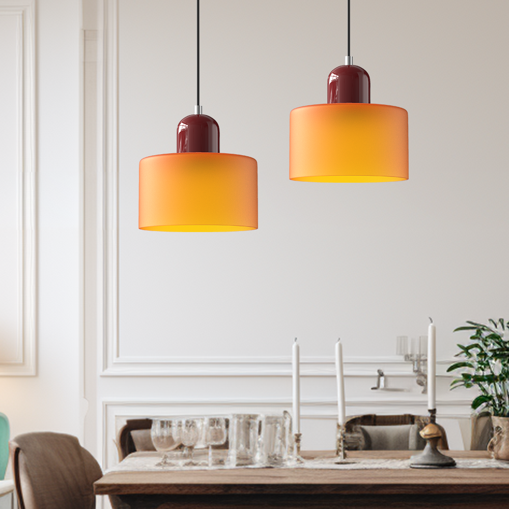 Bauhaus Kreative Glas Pendelleuchte