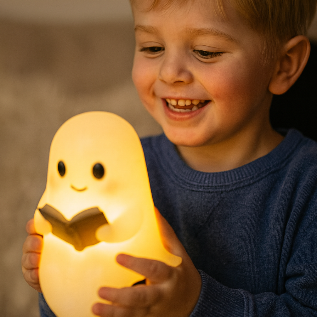 NachtGeest Lampe – Handgefertigte Dekorative Nachtlampe mit Warmem Licht