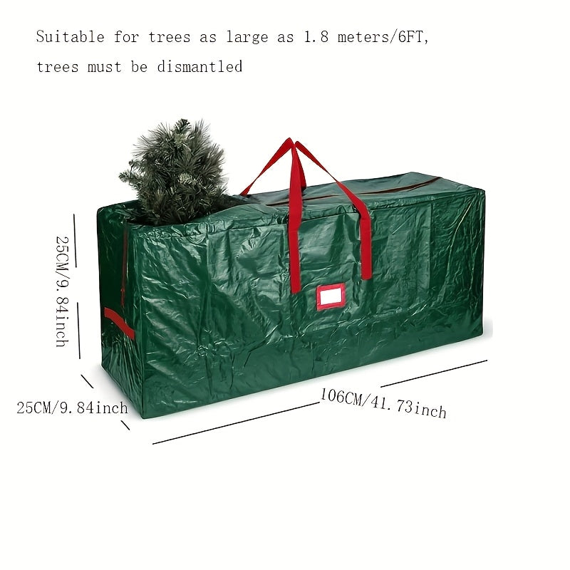 Große Aufbewahrungstasche für Kunstweihnachtsbäume – Wasserdicht und Langlebiges Polyester Modell TreeTote