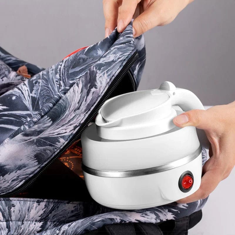 AquaElegance Luxe Faltbarer Wasserkocher | Perfekt für Reisen und den Heimgebrauch mit Stil und Komfort