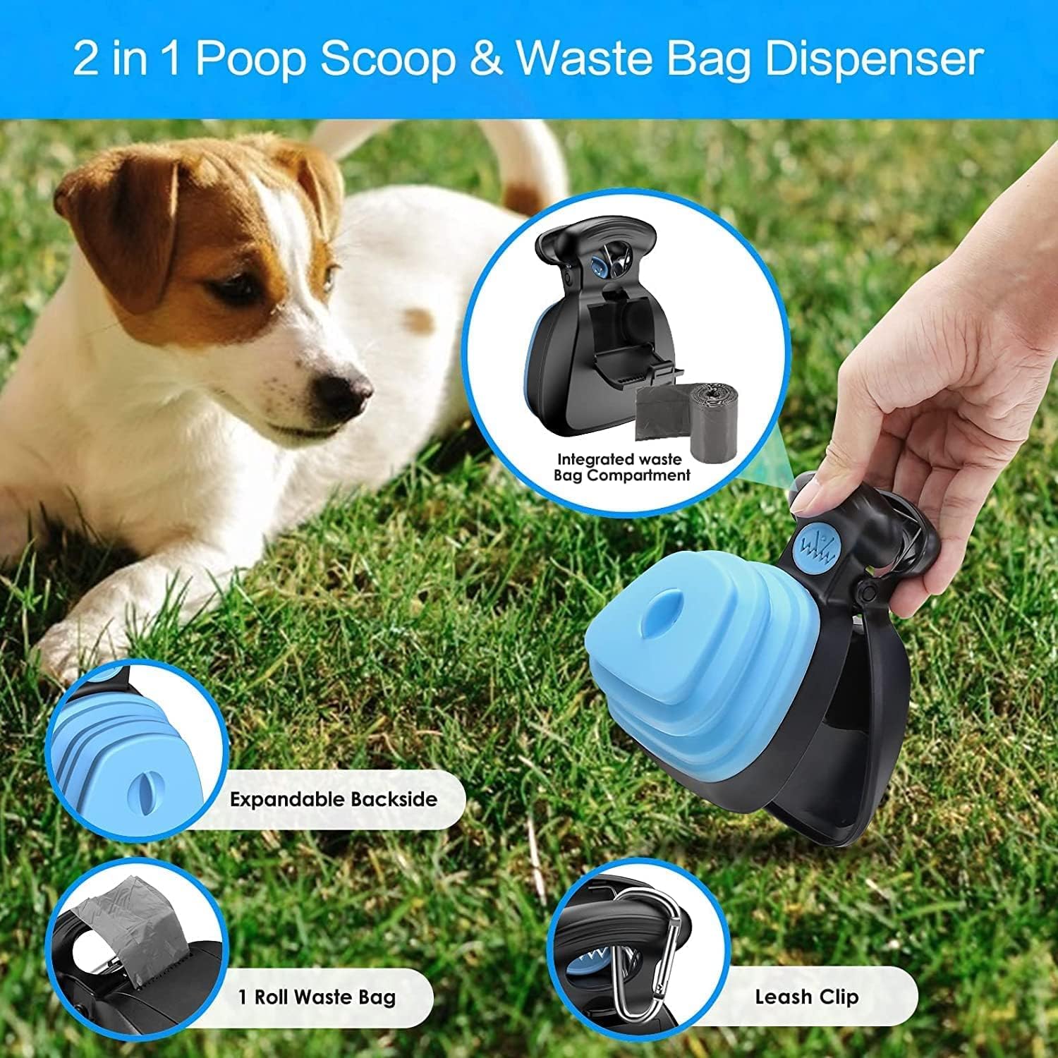 LuxuraClean Handsfree Aufräumhilfe | Müheloses und effizientes Aufräumen bei jedem Spaziergang