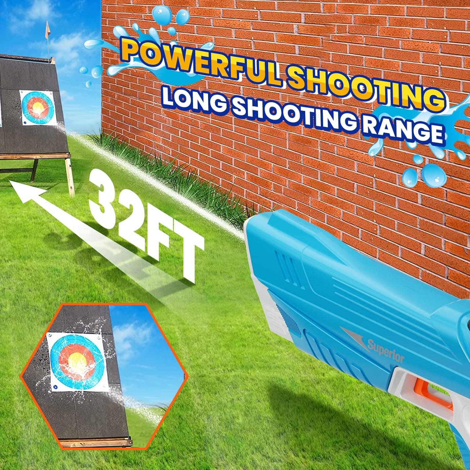 AquaLux Elite Wasserblaster | Hochleistungs-Kanone für ultimativen Sommer Spaß