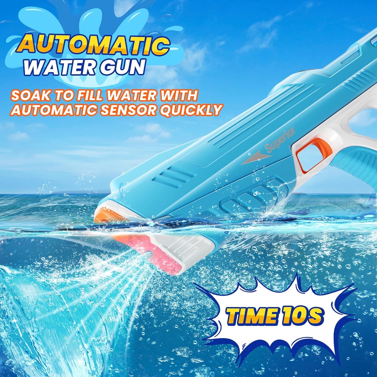 AquaLux Elite Wasserblaster | Hochleistungs-Kanone für ultimativen Sommer Spaß