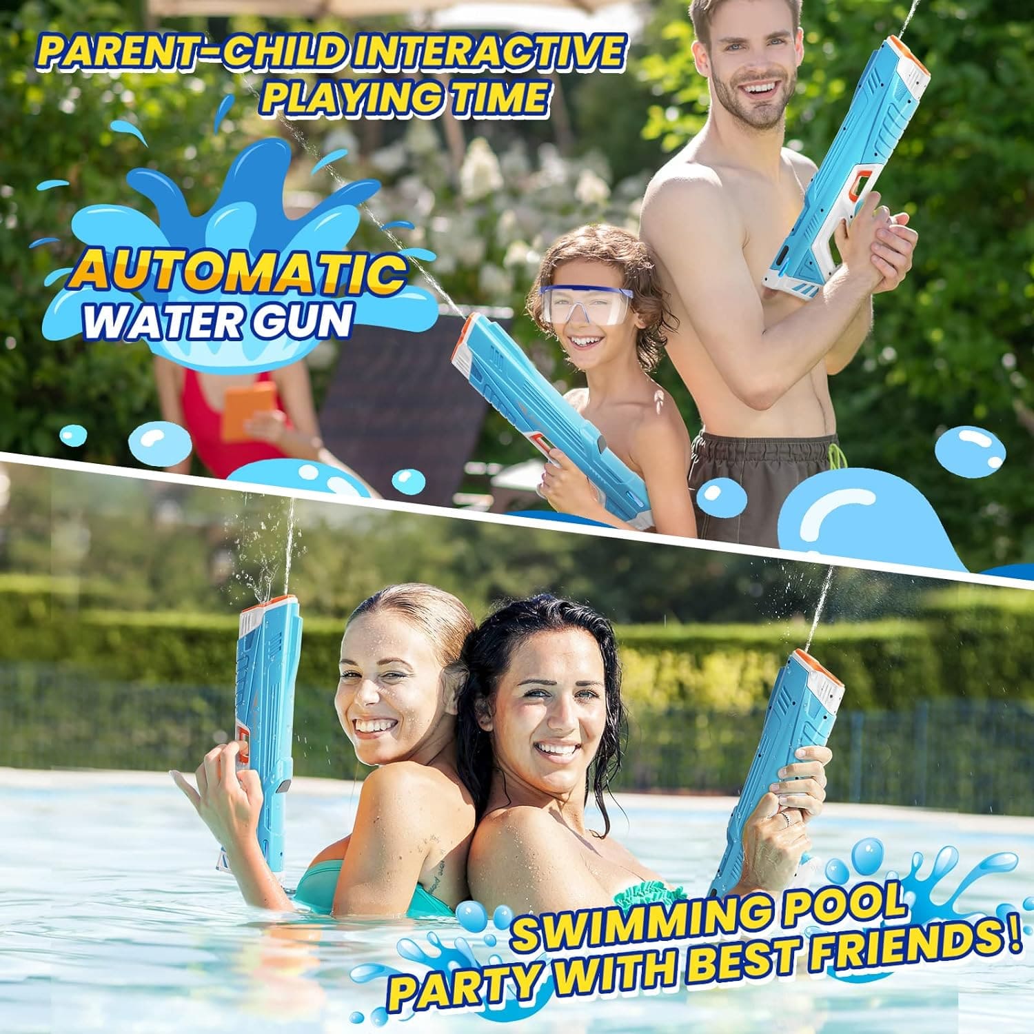 AquaLux Elite Wasserblaster | Hochleistungs-Kanone für ultimativen Sommer Spaß