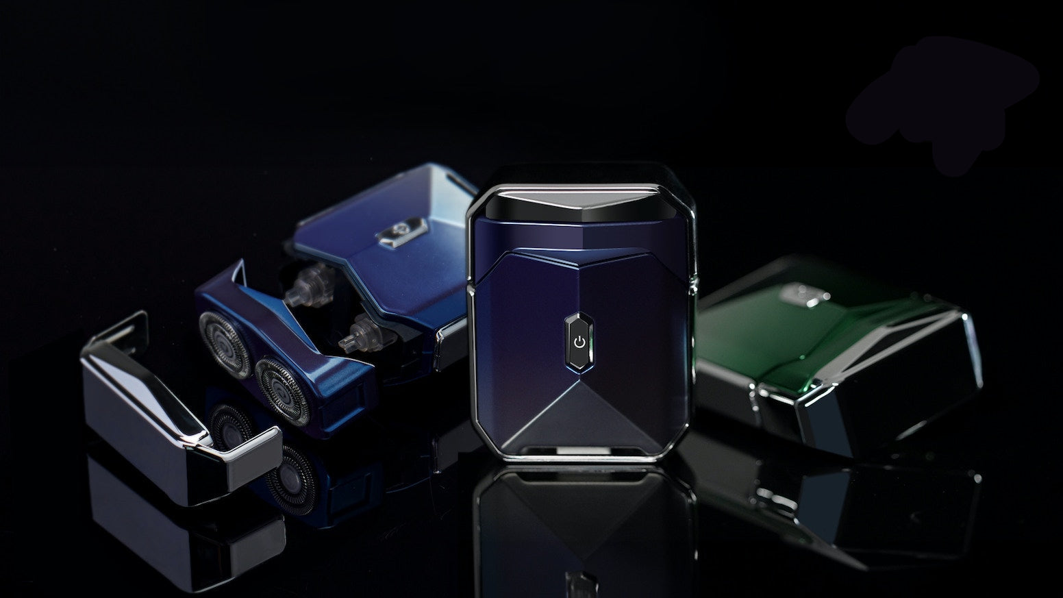 LuxRazor Elite Reisrasierer | Kompaktes magnetisches Design für müheloses Rasieren unterwegs