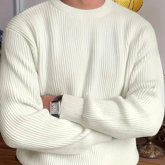 Klassischer Pullover für Herren | Warm