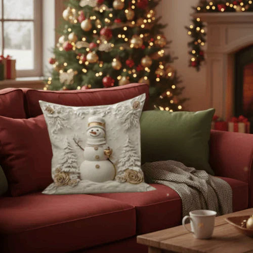 DecorCovers | 3D Weihnachts Dekorative Hüllen Set von 4 Einheiten