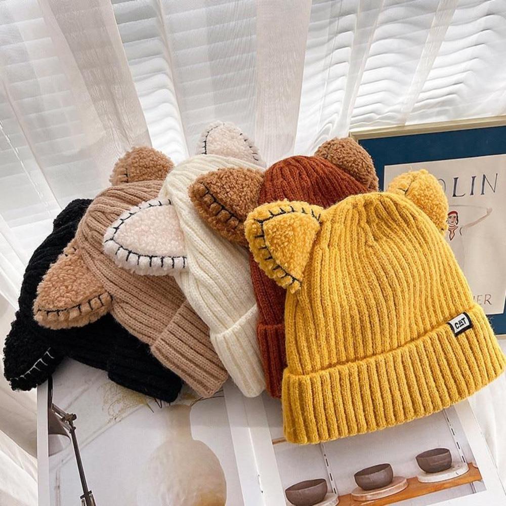 Katzenohr Wintermütze CosyCharm – Weiche Strickmütze für Damen mit verspieltem Design