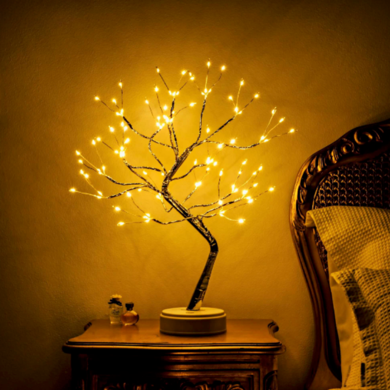LuxeGlow Bonsai Baumlampe | Elegante Beleuchtungslösung für eine serenen Innenraum