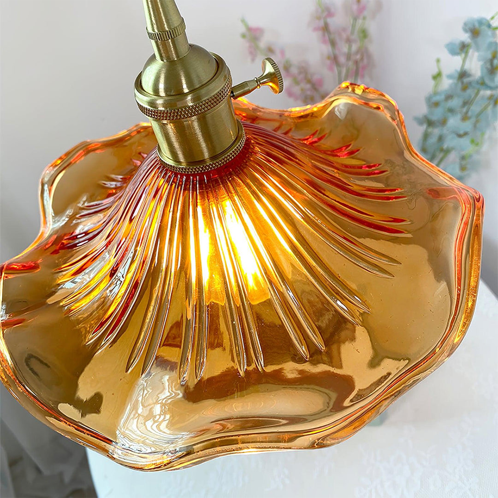 Stylische Hibiskusblumenlampe
