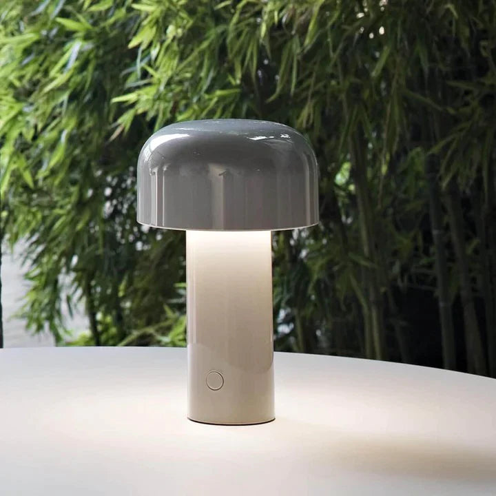 Wiederaufladbare Pilz Tischlampe für Innen und Außen