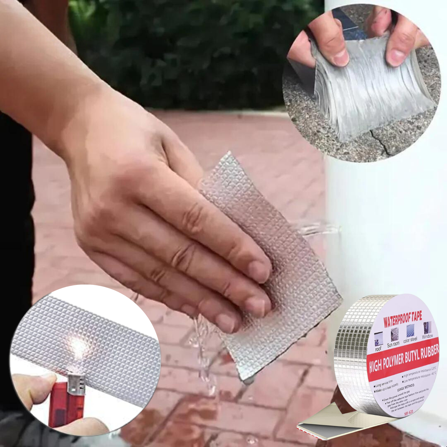 HeatGuard | Wasserdichtes Aluminiumklebeband