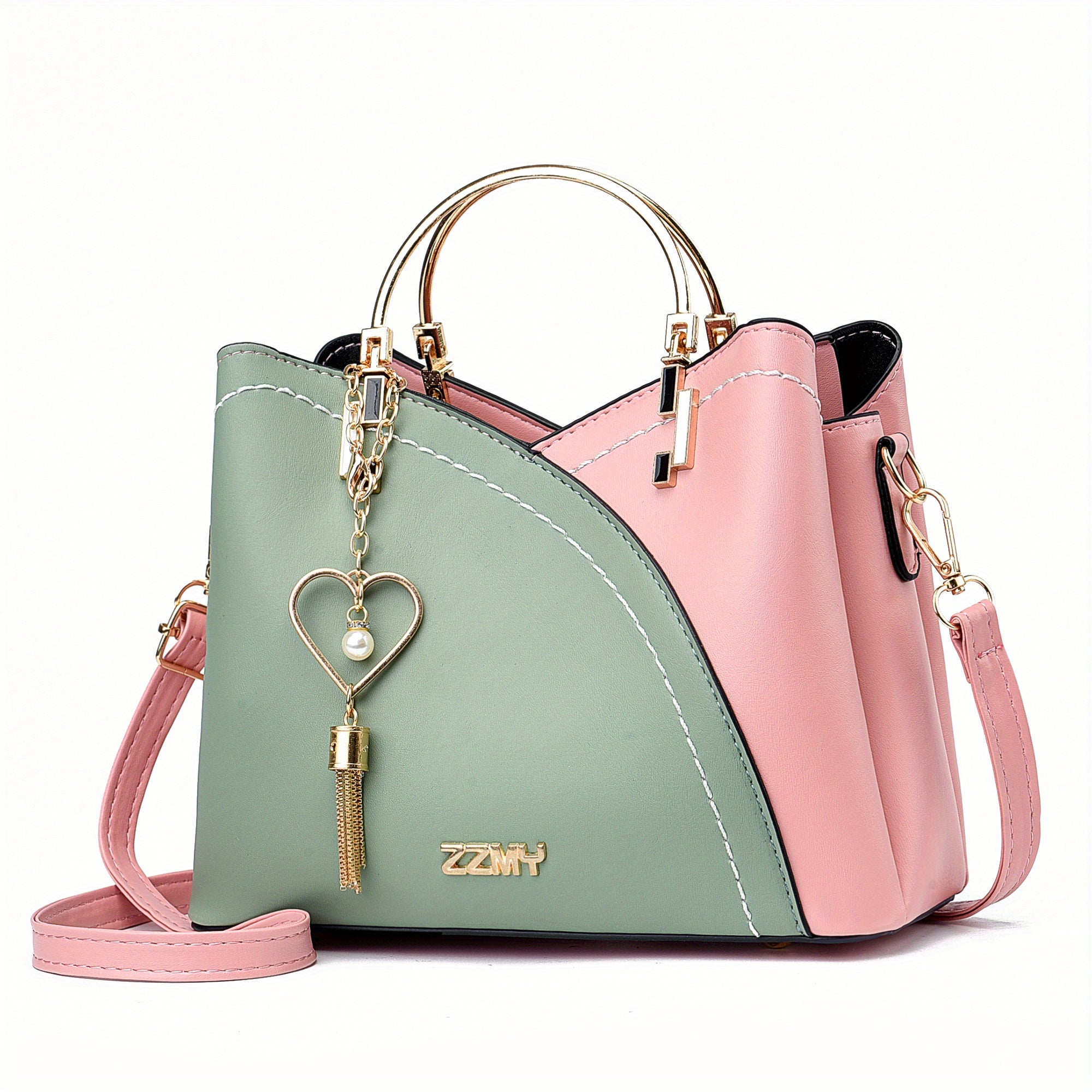 Luxuriöse Leder-Handtasche für Frauen | Klein