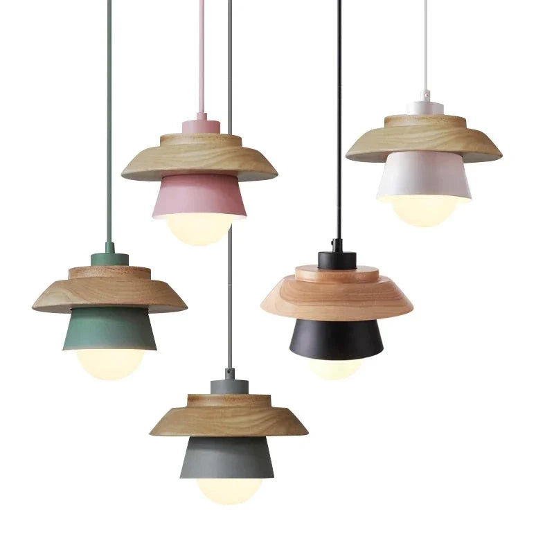 Frendorf | Holz Pendelleuchte | Nordisches Natur Design