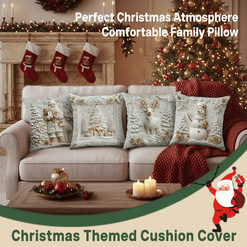 DecorCovers | 3D Weihnachts Dekorative Hüllen Set von 4 Einheiten